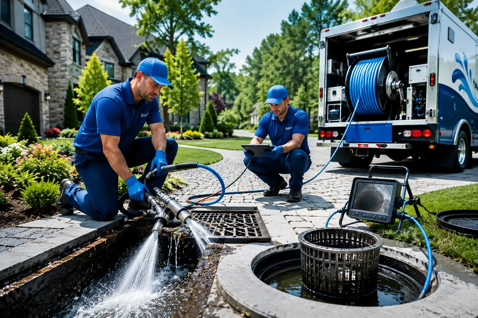 Local outdoor drain cleaning professionals in Temple, PA